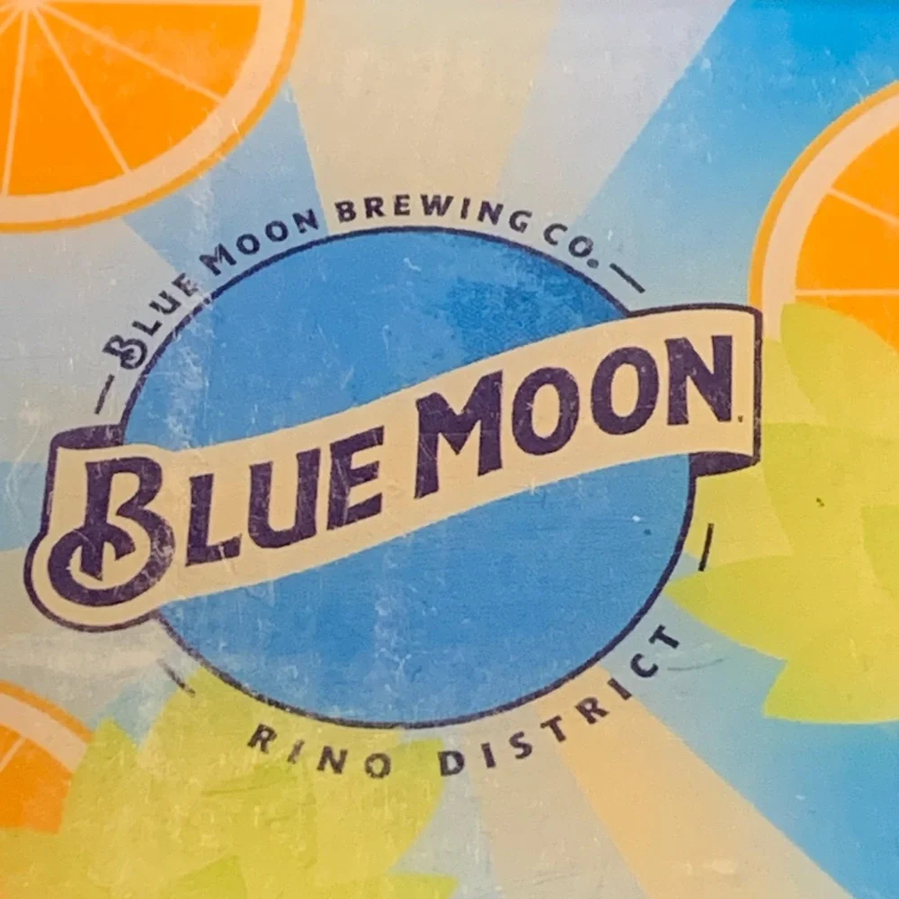 Blue Moon Brewing Company Beer Alcohol Fridge Magnet Denver RINO District NEW